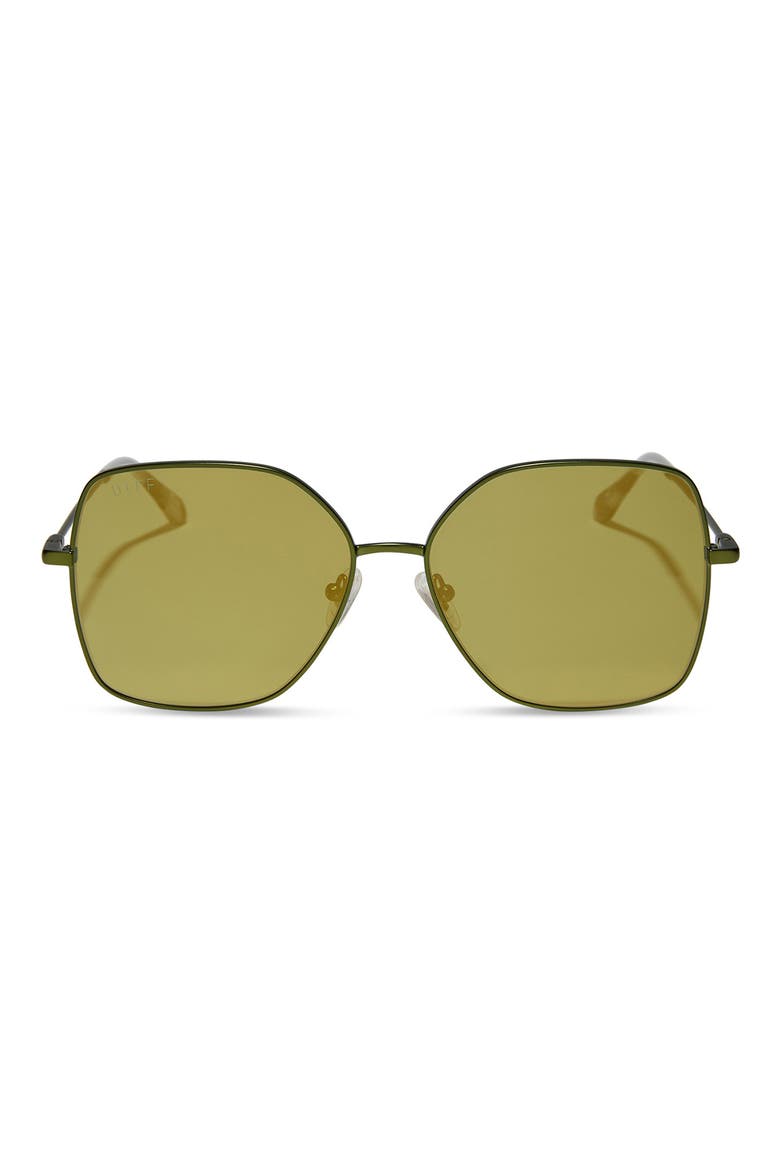 55mm Iris Butterfly Sunglasses, Main, color, GOLD