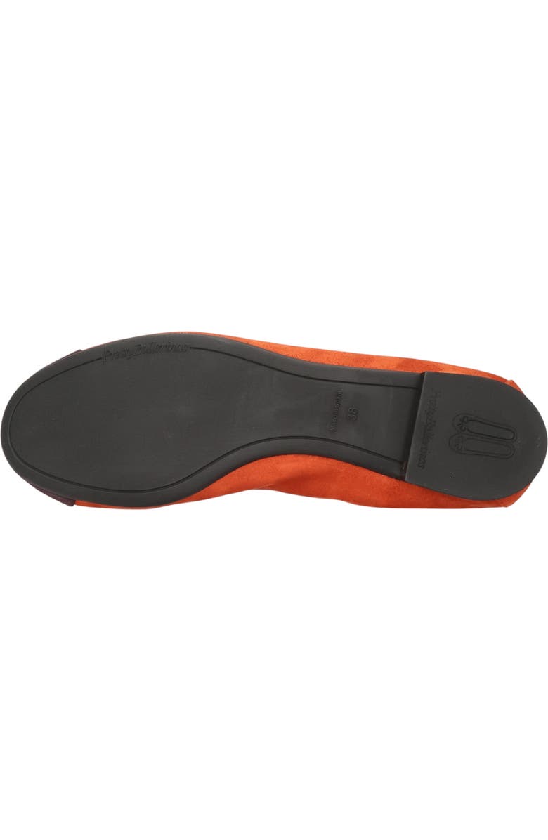 Pretty Ballerinas Round toe elasticated ballet flat, Alternate, color, Ochre