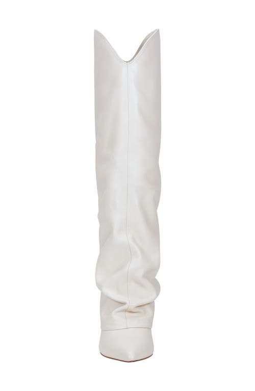 Marc Fisher Ltd Nairine Knee High Boot In White
