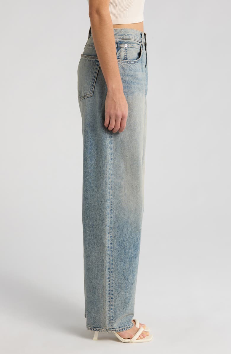 SLVRLAKE Tess Low Rise Wide Leg Jeans, Alternate, color, Discovery