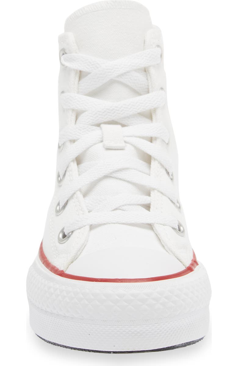 Converse Chuck Taylor<sup>®</sup> All Star<sup>®</sup> Lift Platform Sneaker, Alternate, color, White/ Garnet/ Navy