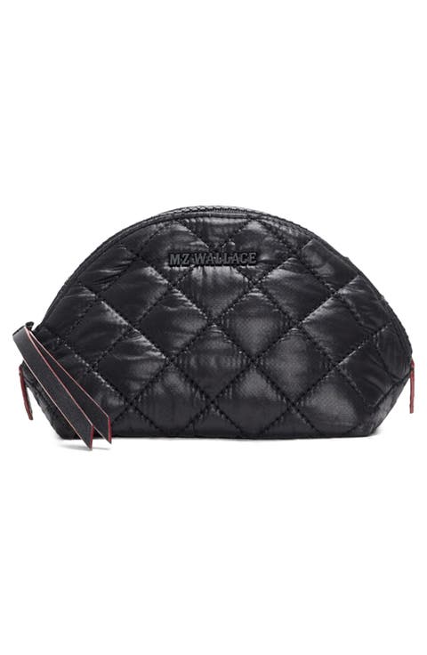 Momo Quilted Nylon Pouch