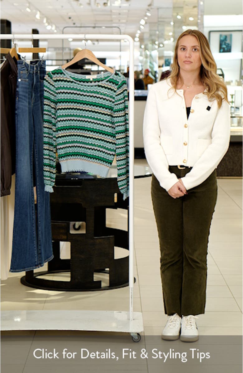 Fiora Pointelle Sweater, sales video thumbnail