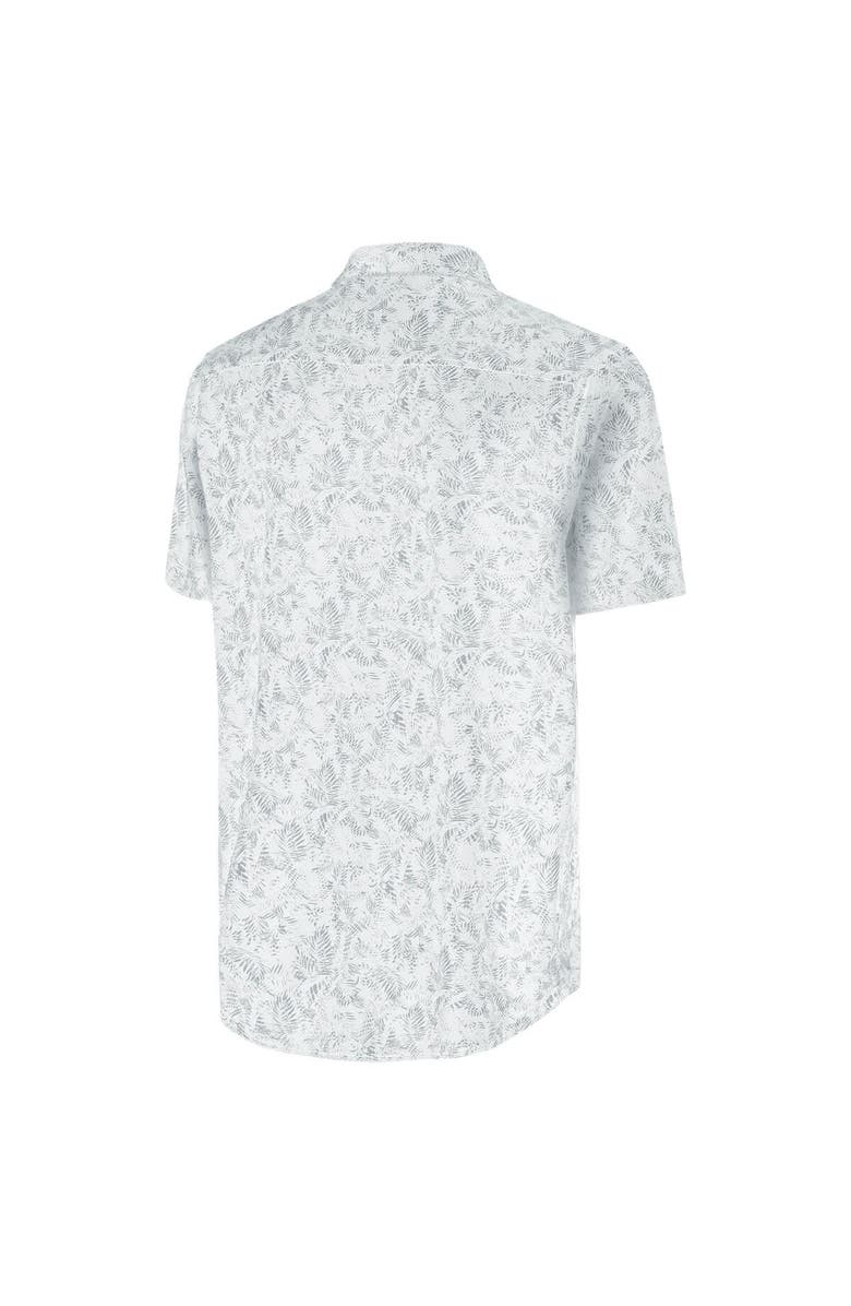 ANTIGUA Men's Antigua White New York Yankees Lush Button-Up Shirt, Alternate, color,