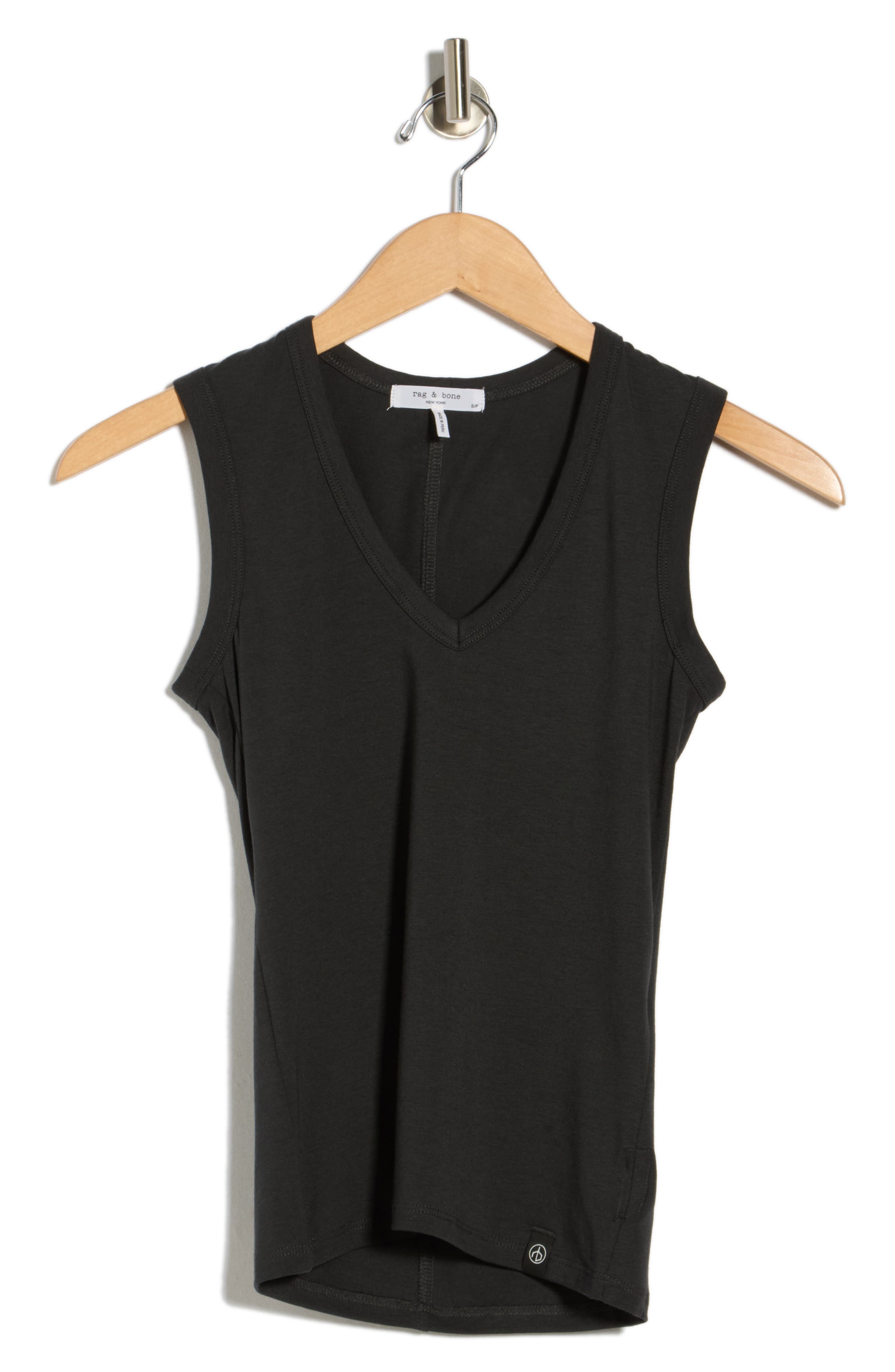 rag & bone Lucy V-Neck Sleeveless Top