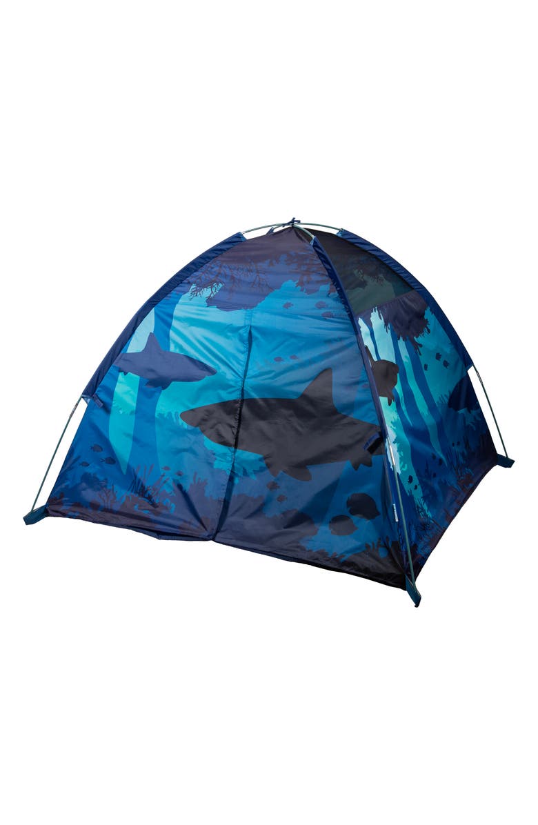 Pacific Play Tents Shark Cove Play Tent, Alternate, color, Blue