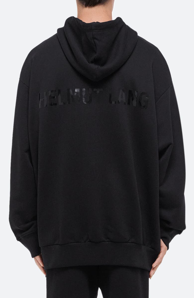 Helmut Lang Oversize Mega Zip Hoodie, Alternate, color,