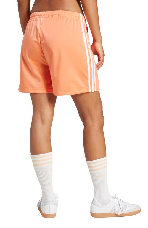 Adidas Originals Firebird Recycled Polyester Shorts In Semi Coral