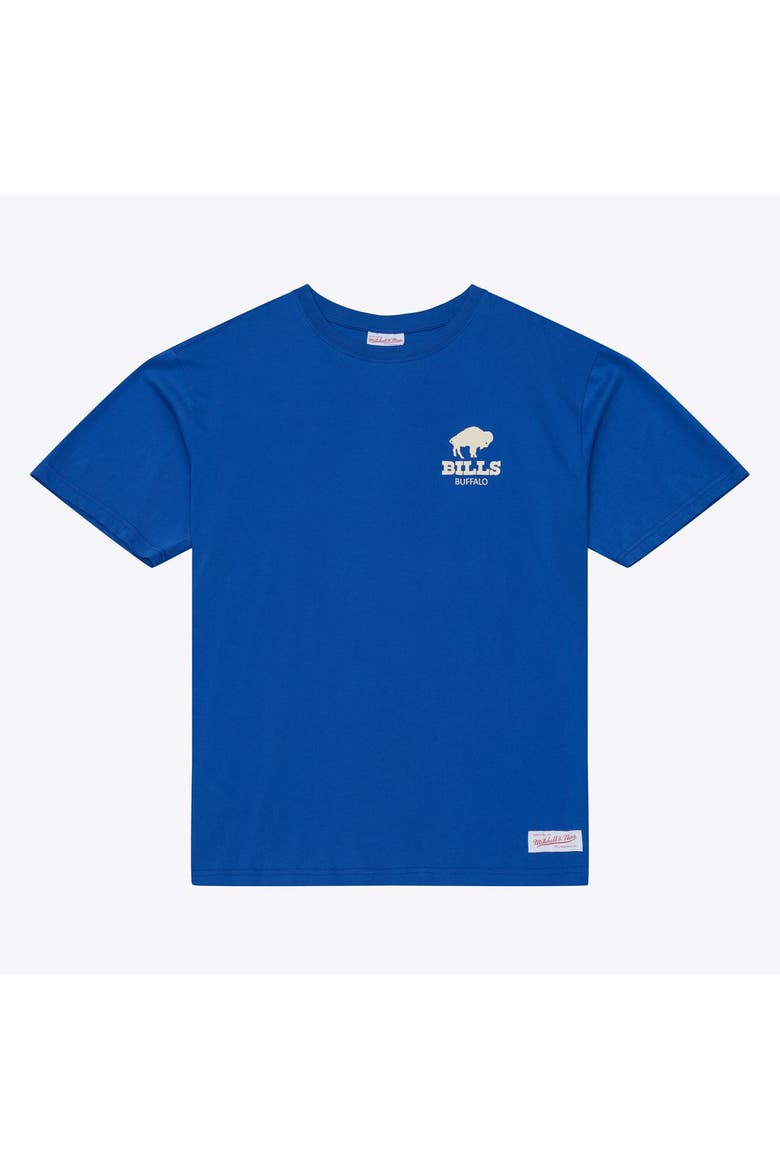 Men's Mitchell & Ness Royal Buffalo Bills Core Essentials Micro Logo T-Shirt, Main, color, Royal