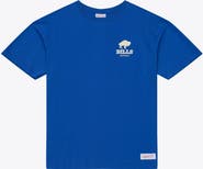 Mitchell & Ness Men's Mitchell & Ness Royal Buffalo Bills Core Essentials Micro Logo T-Shirt