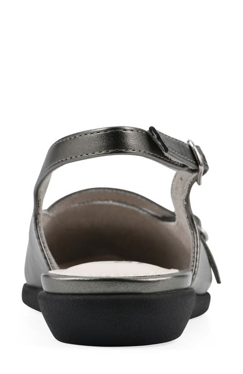 Cliffs By White Mountain Milona Slingback Flat In Silver