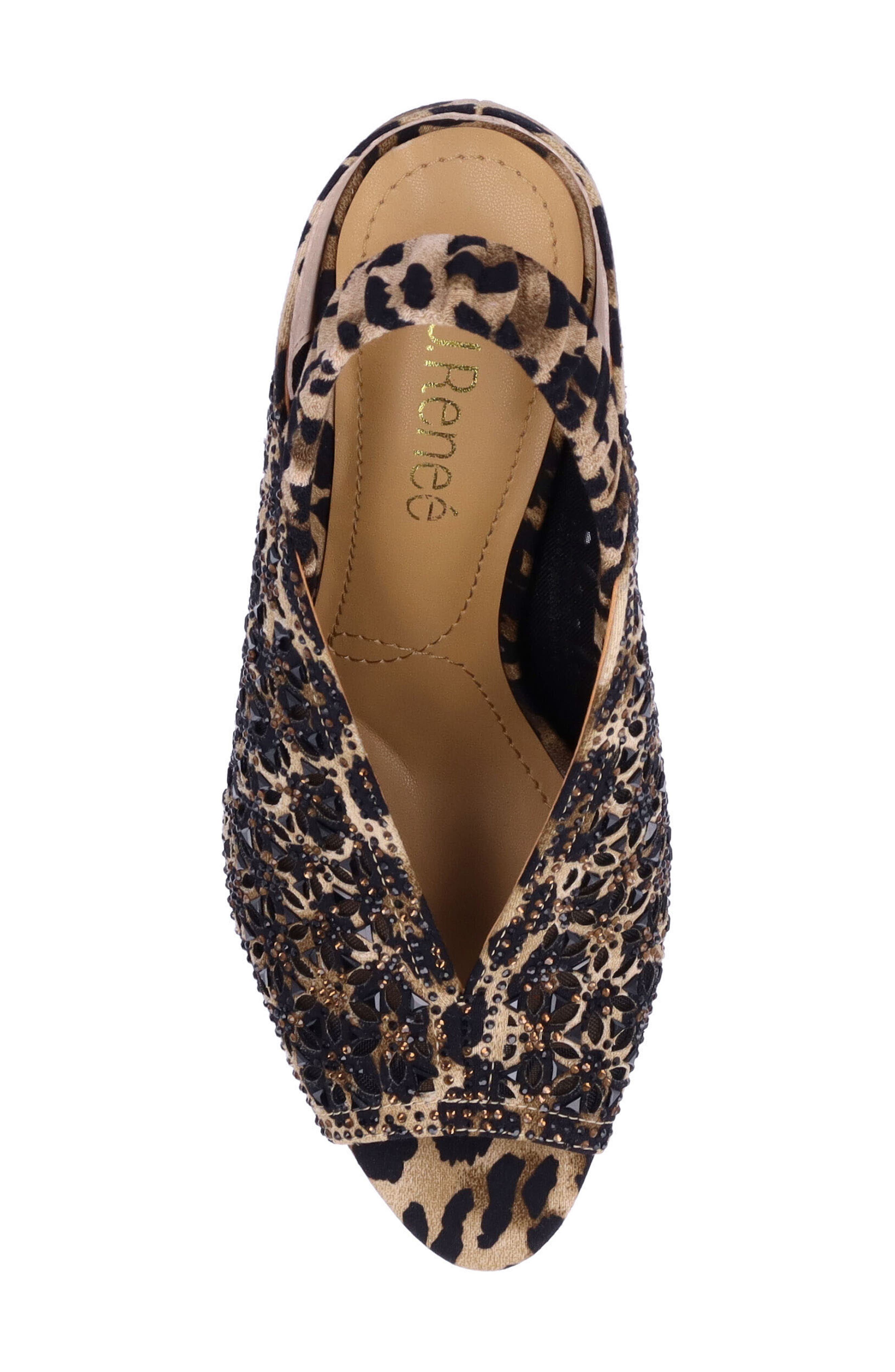 J. Reneé Odila Slingback Sandal, Alternate, color, Brown/ Black