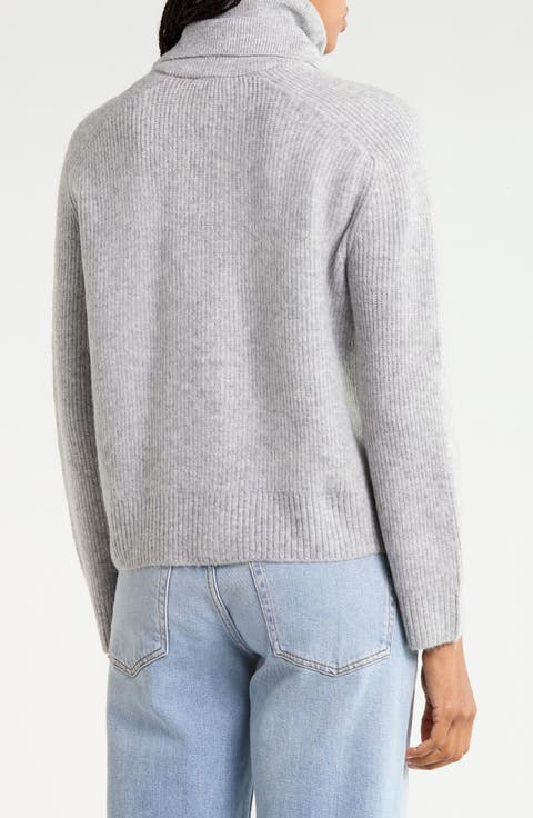 Zip & Button Cardigan