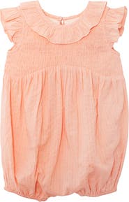 Mabel + Honey Jane Ruffled Short Sleeve Romper