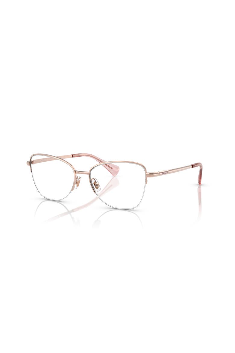 53mm Irregular optical glasses, Main, color, Rose Gold