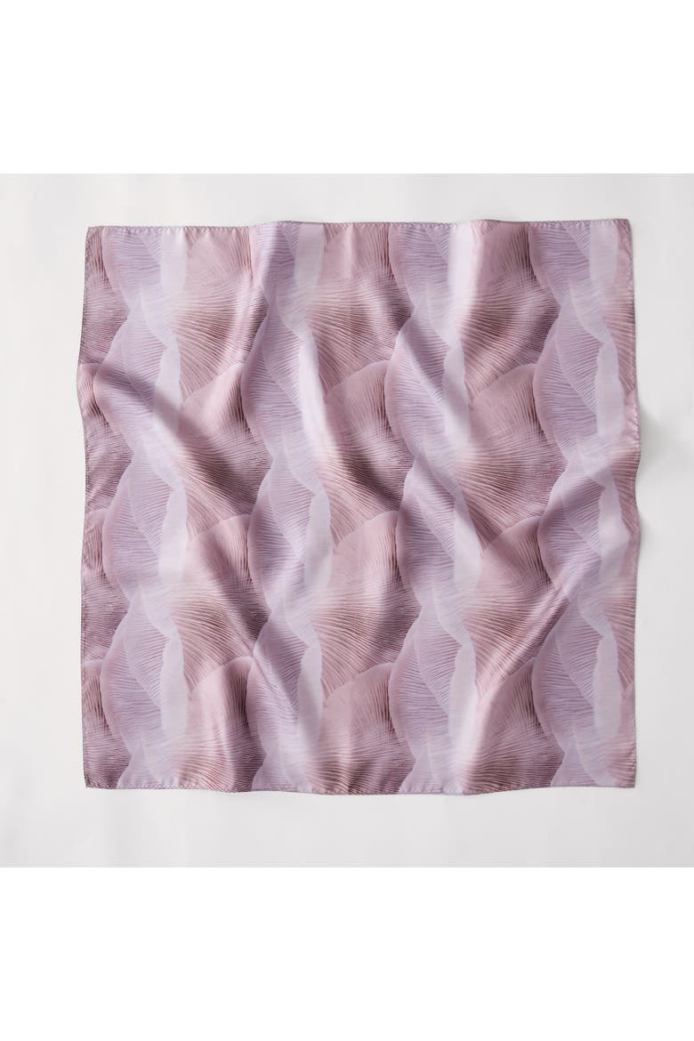 Mycelium Dream Silk Scarf, Main, color, Dusty Pink