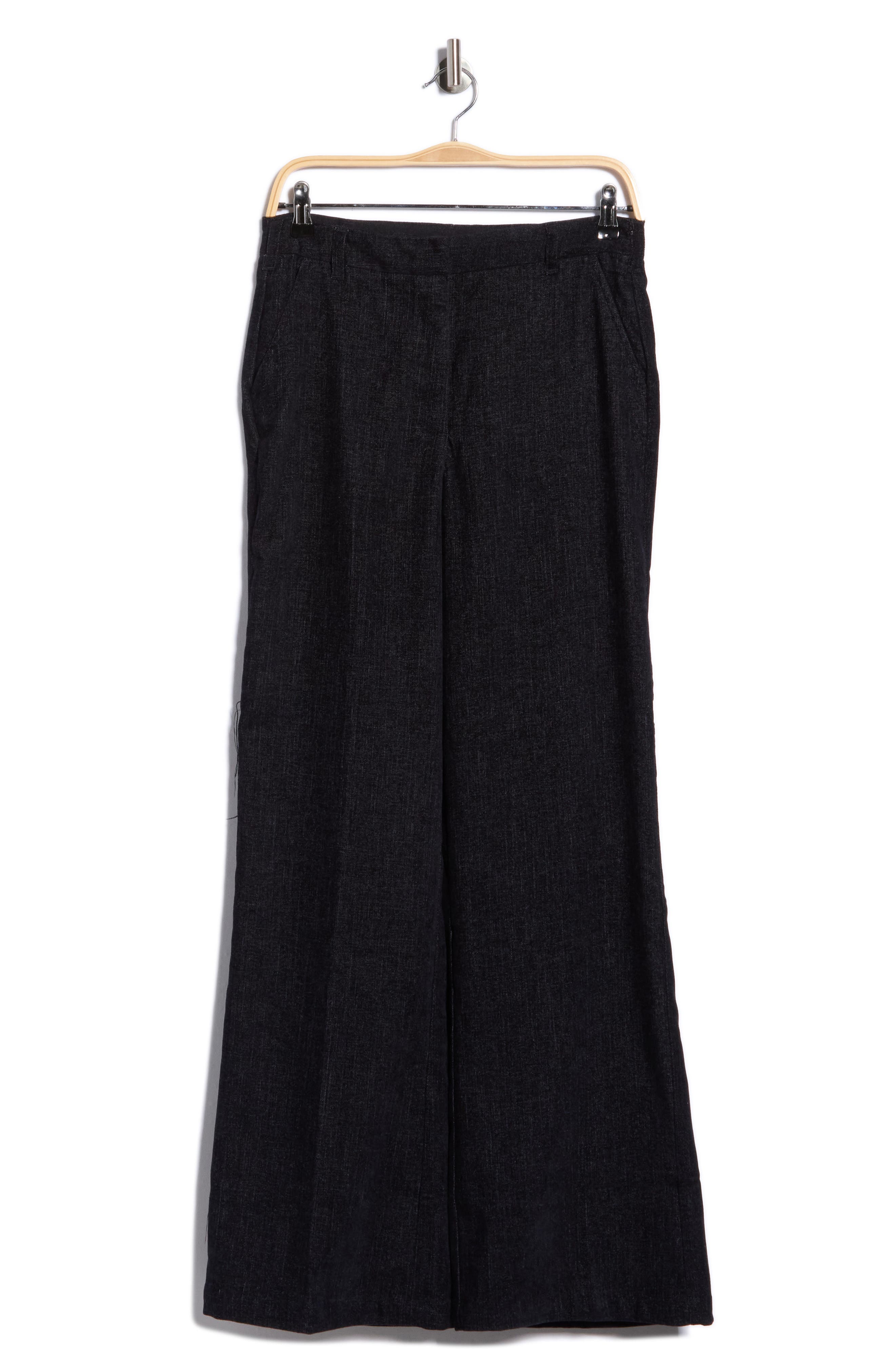 High Waist Wide Leg Trousers