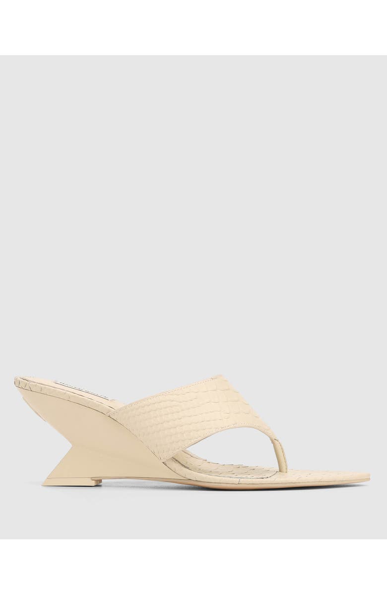 Naked Wolfe Stampede Brown Snake, Main, color, Off White