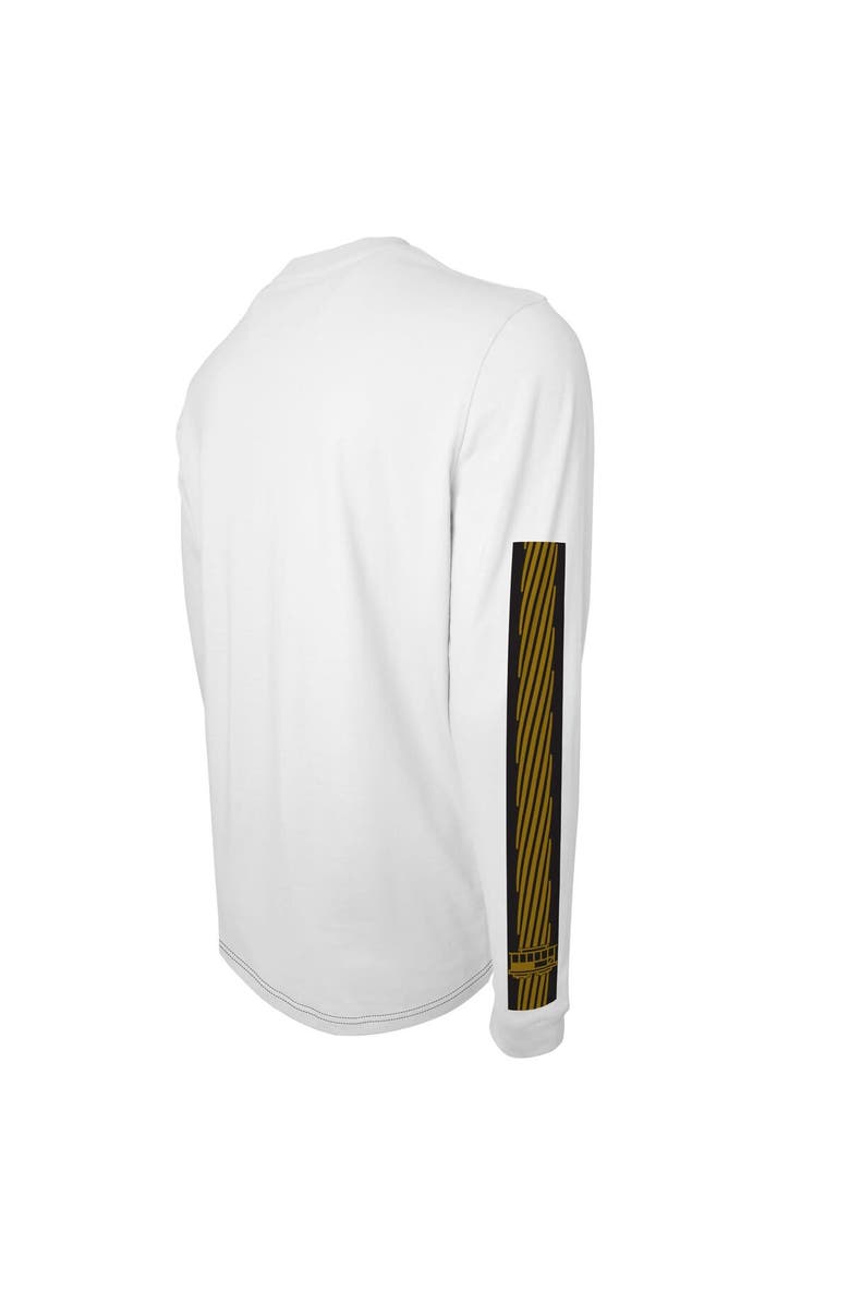 Stadium Essentials Unisex Stadium Essentials White Golden State Warriors 2023/24 City Edition Scoreboard Long Sleeve T-Shirt, Alternate, color, 