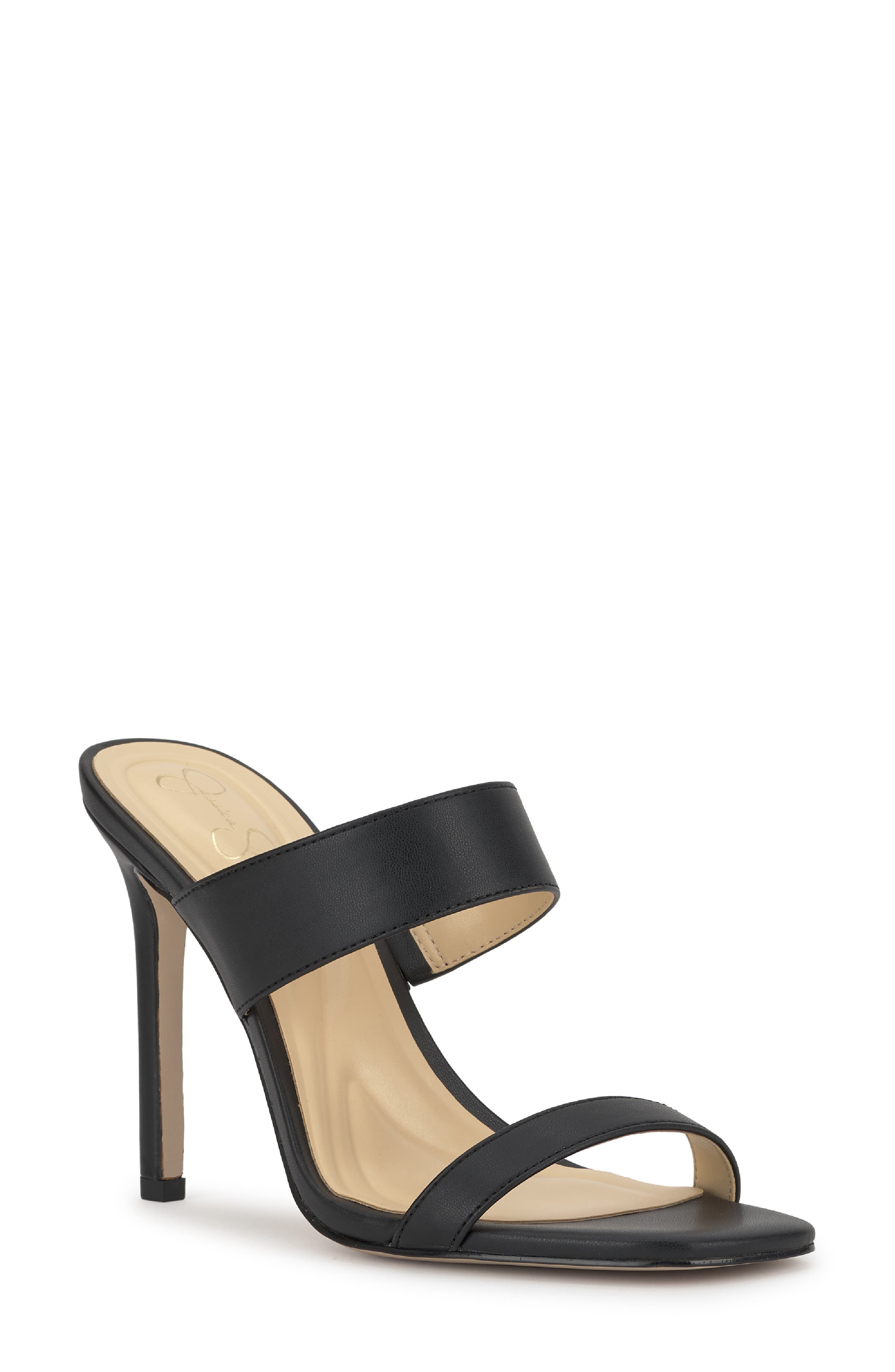 Jessica Simpson Orizell Slide Sandal, Main, color, Black