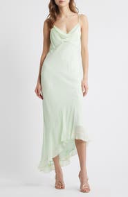 LoveShackFancy Chesley High-Low Dress