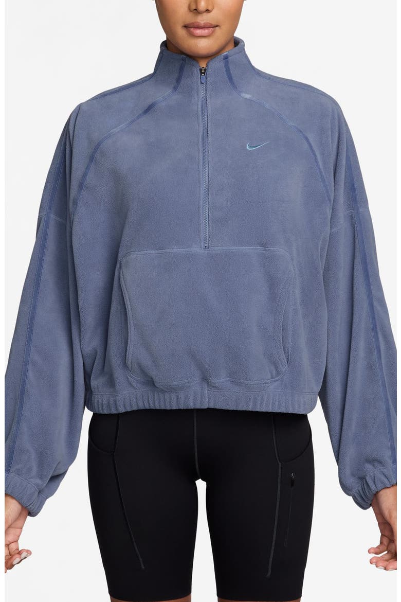 One Therma-FIT Half Zip Top, Main, color, WORLD INDIGO/ WORK BLUE