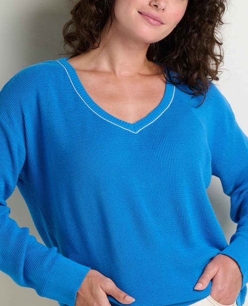 Toad And Co Toad & Co Bianca Pullover In Blue