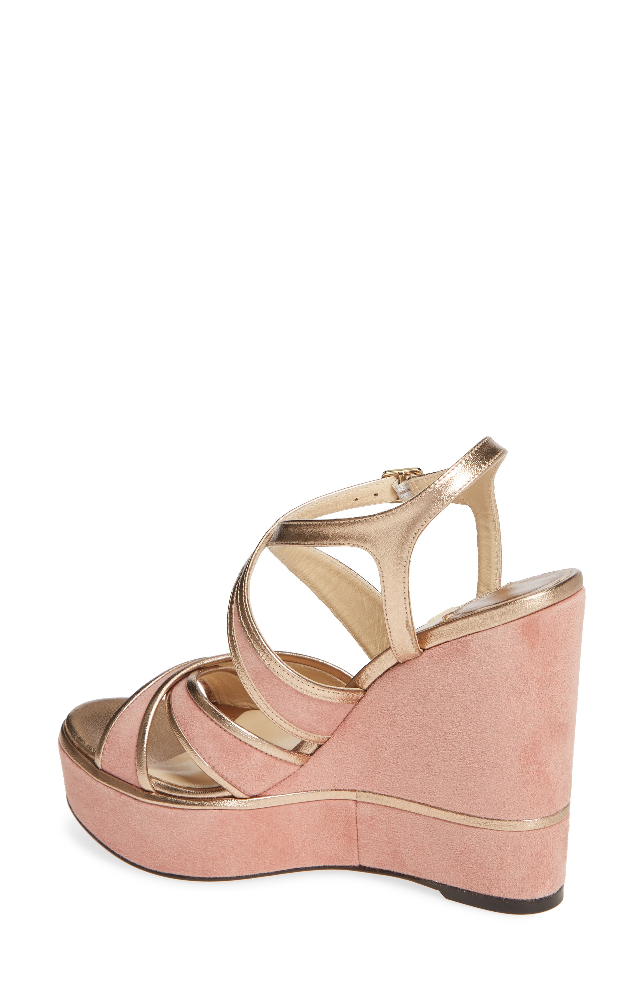 Jimmy Choo Alissa Platform Wedge, Alternate, color, 