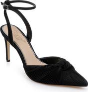 Jewel Badgley Mischka Enid Ankle Strap Pointed Toe Pump