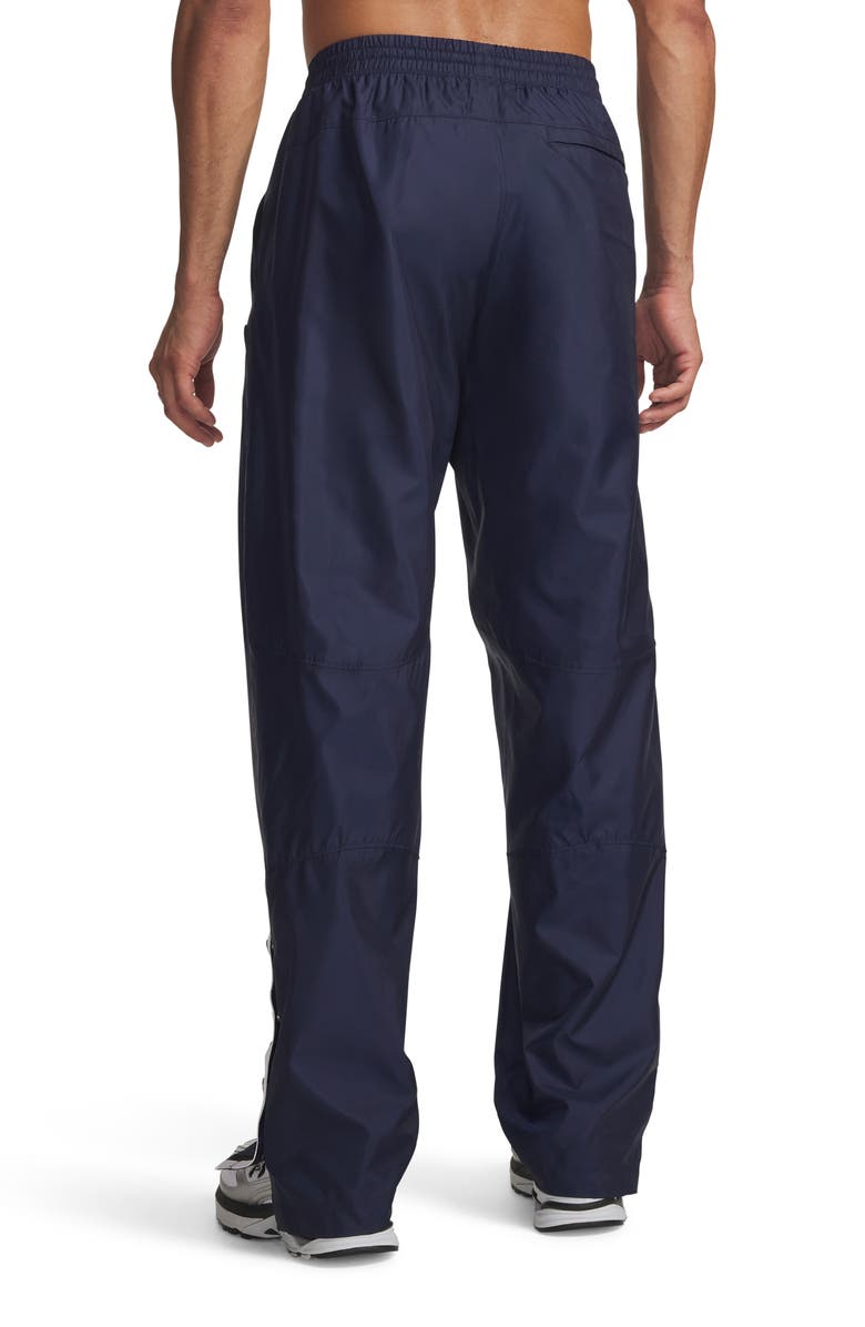 Under Armour Icon Woven Pants, Alternate, color, Midnight Navy