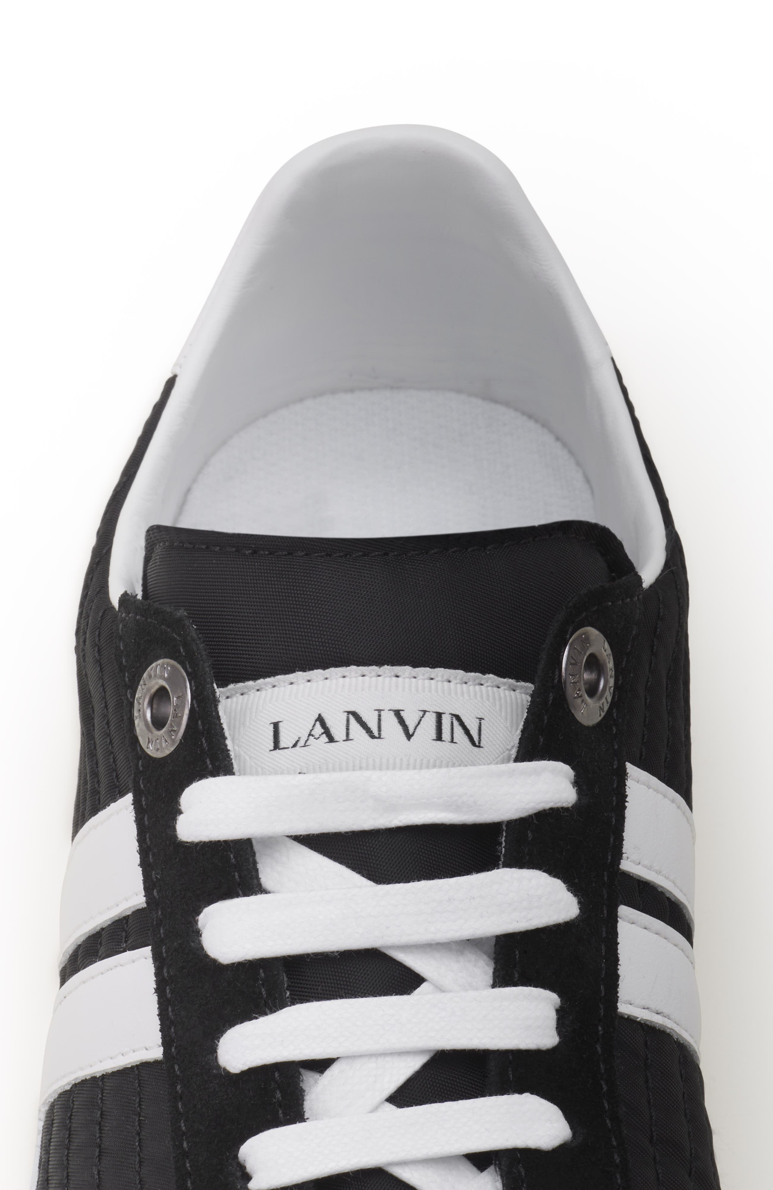 Glen 2.0 Sneakers In Nylon, Alternate, color, Black/White