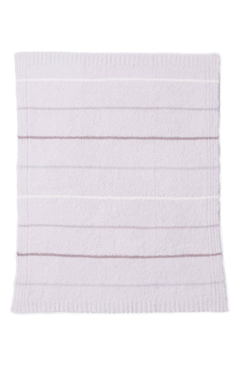 Barefoot Dreams<sup>®</sup> Cozy Chic<sup>®</sup> Stripe Stroller Blanket, Main, color,
