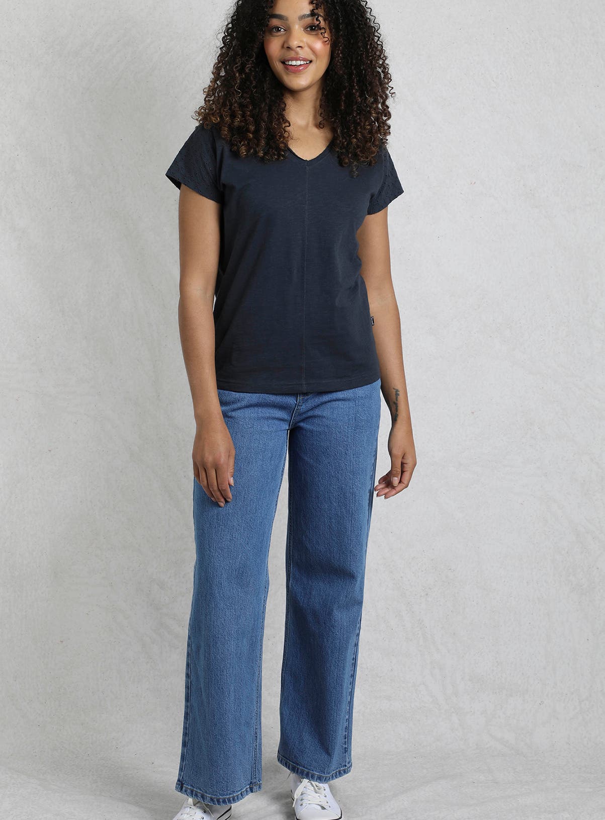 Weird Fish Pernille Cutaway T-Shirt (Women) | Nordstrom