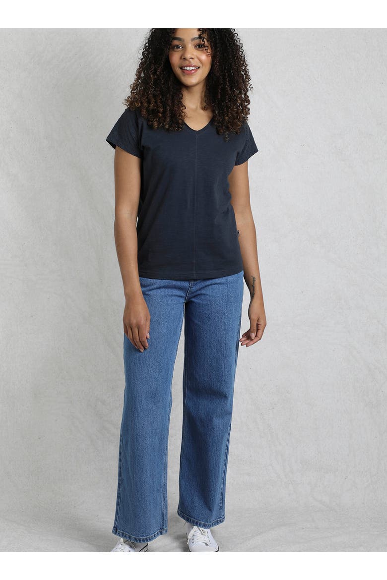 Pernille Cutaway T-Shirt, Alternate, color, Navy