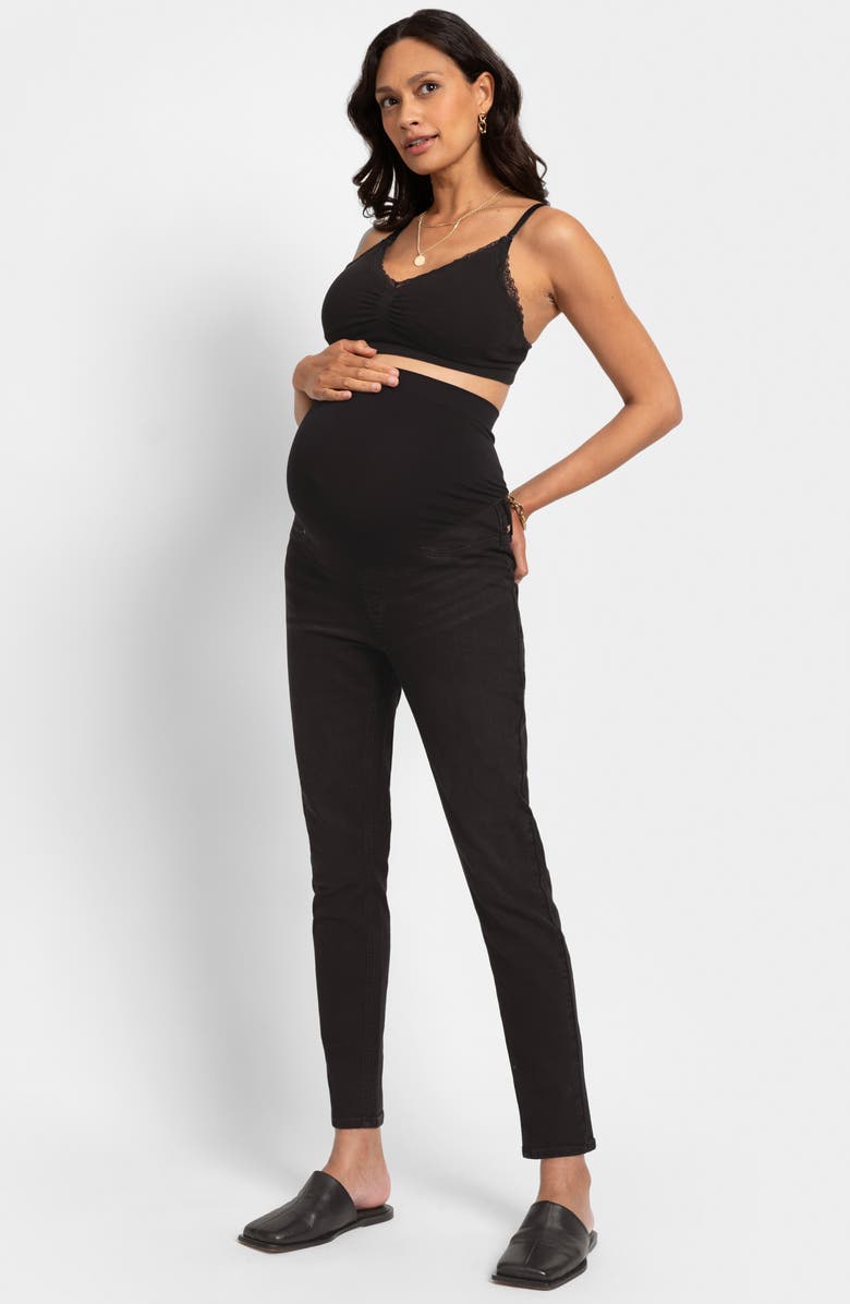 Seraphine Over the Bump Skinny Maternity Jeans, Alternate, color, 