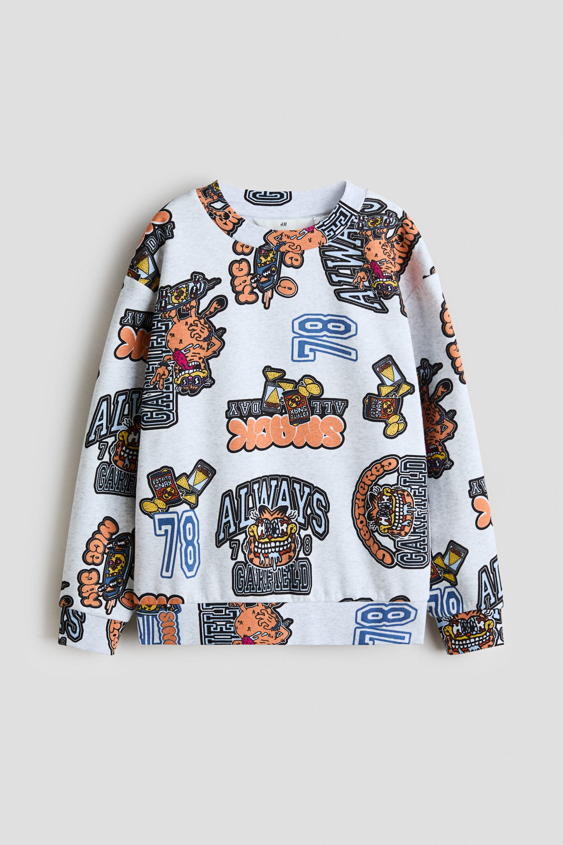 Light gray melange/Garfield