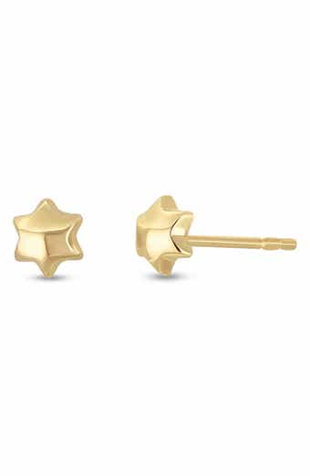 Bony Levy 14K Yellow Gold Star Stud Earrings