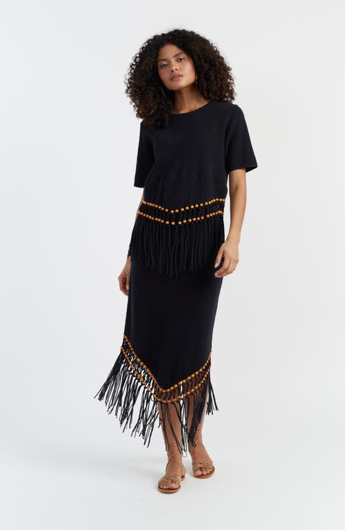 Chinti & Parker Laura Beaded Skirt