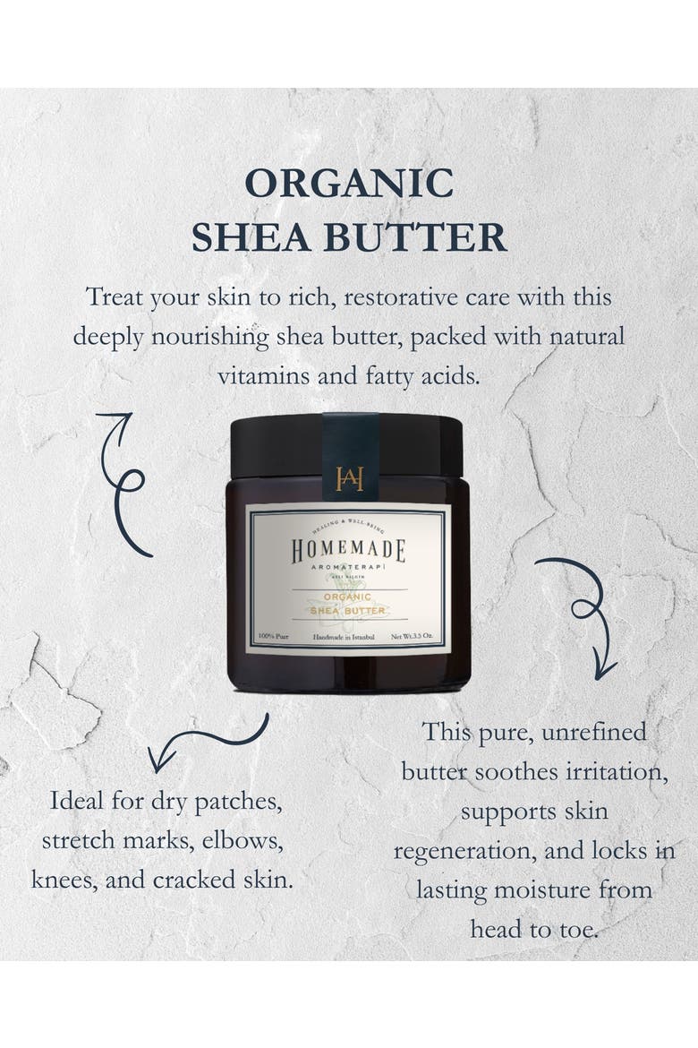 Raw Unrefined Organic Nourishing Shea Butter, Alternate, color, Ivory
