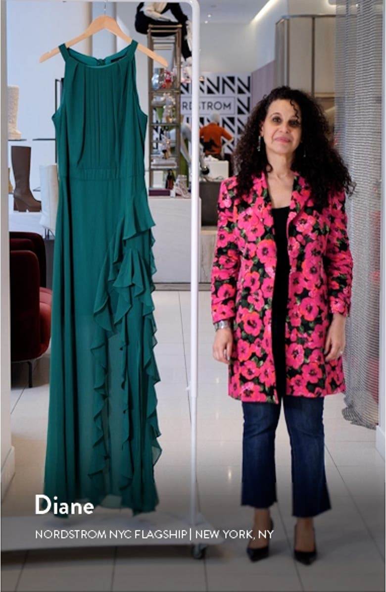 Ruffle Chiffon Gown, sales video thumbnail