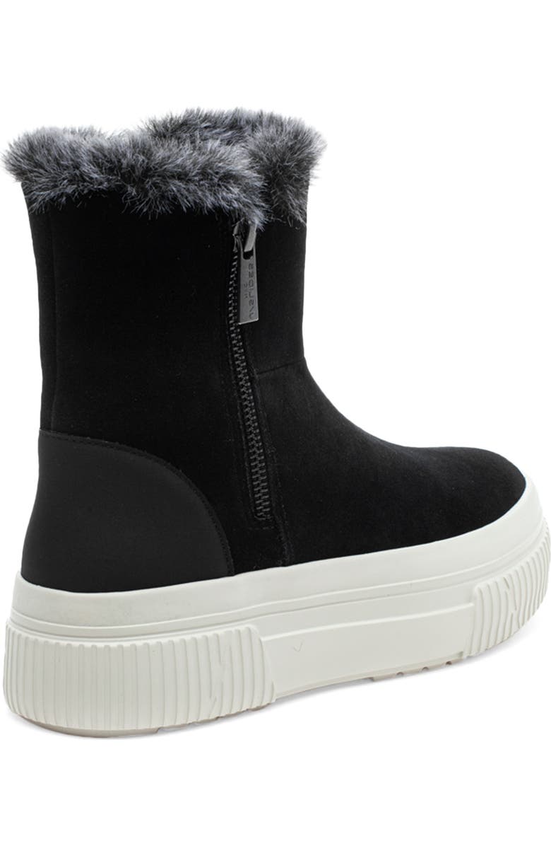 JSlides Wally Waterproof Faux Fur Platform Sneaker, Alternate, color,