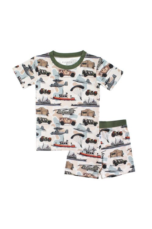 Fletch Kids'  The Brave 2.0 2 Piece Shorts Set In Multi