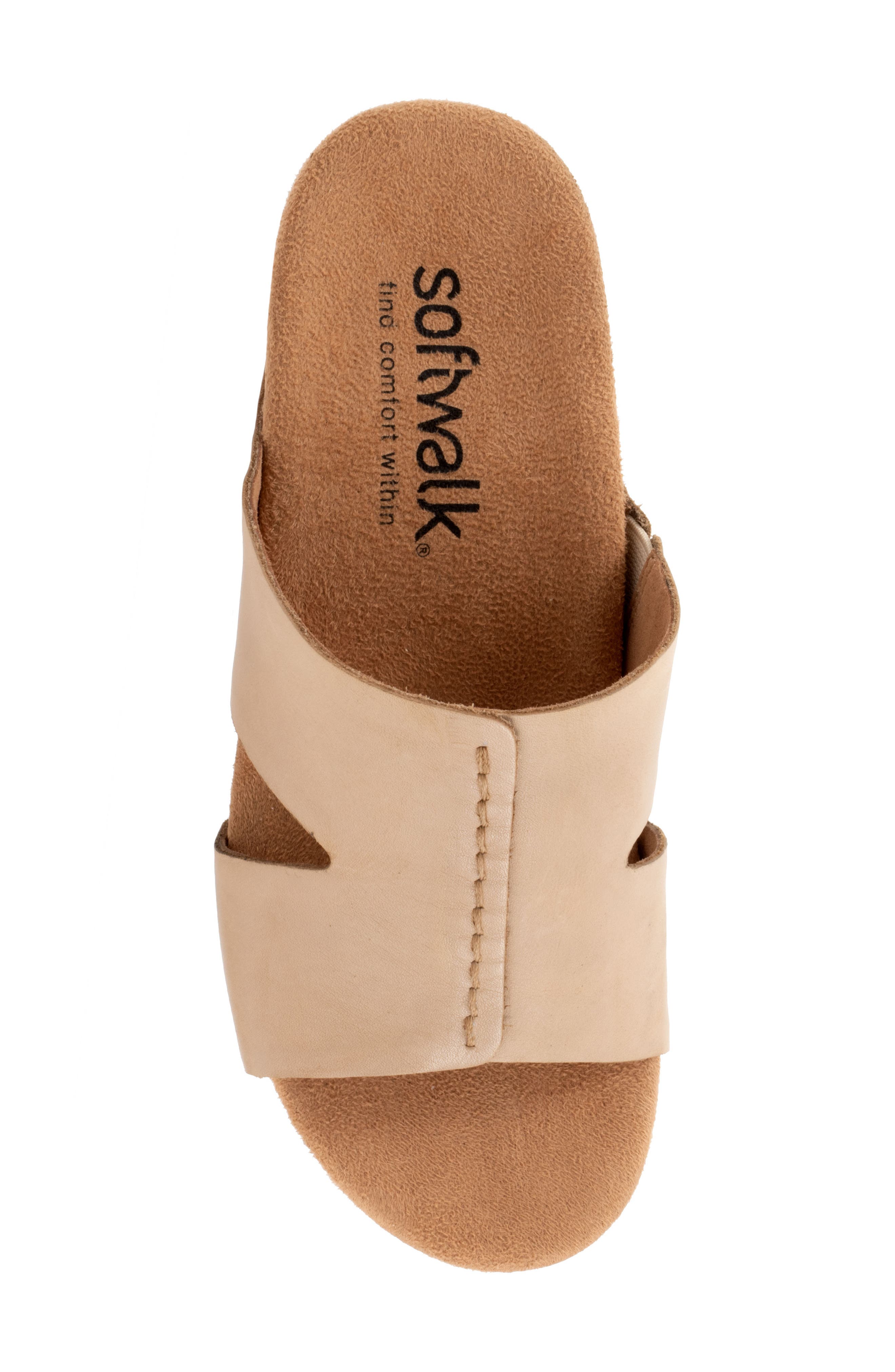 SoftWalk<sup>®</sup> Beverly Sandal, Alternate, color, Beige
