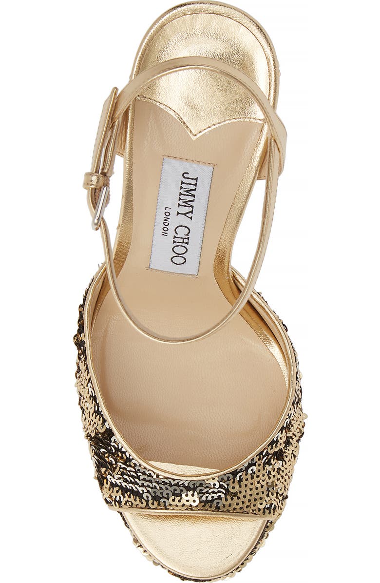 Jimmy Choo Peachy Platform Sandal, Alternate, color,