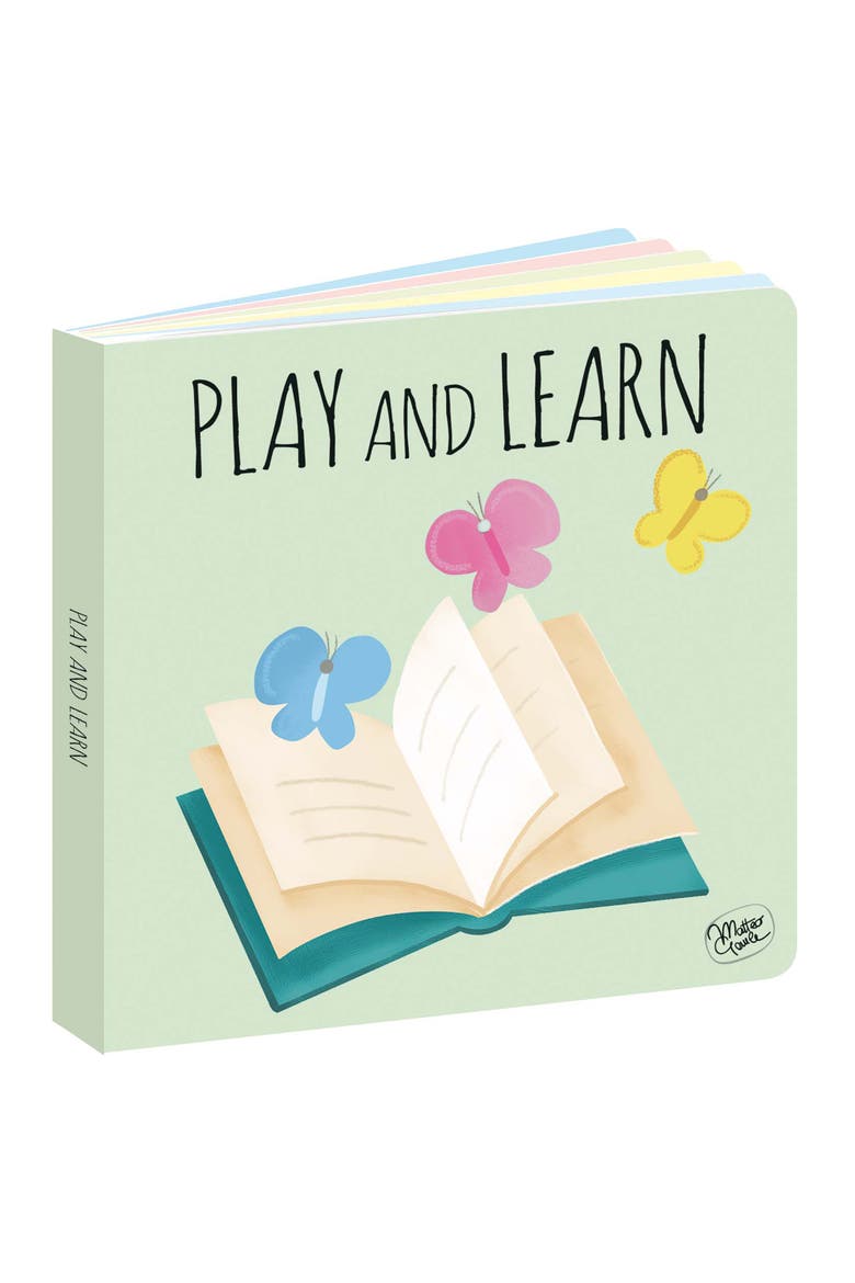 Ecoblocks Play & Learn 10 Stacking Cubes & Booklet, Alternate, color, Multicolored