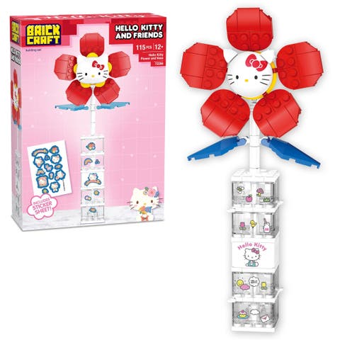 Hello Kitty Flower & Vase Building Set