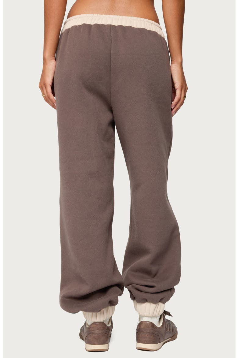 1980 Logo Sweatpants, Alternate, color, BROWN