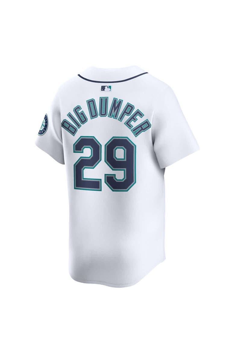 Men's Nike Cal Raleigh White Seattle Mariners Home Limited Player Jersey, Alternate, color, White