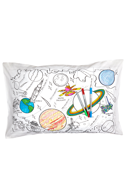 Color Your Own Pillowcase Space Explorer