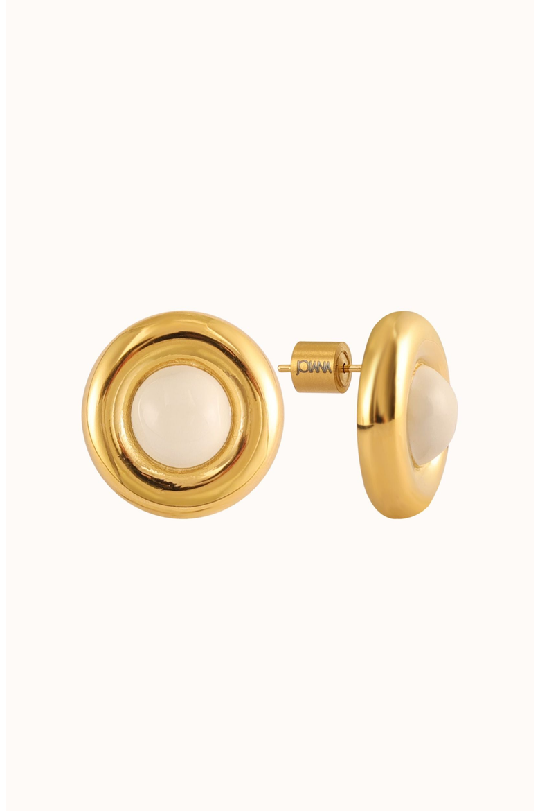 Ellis Earrings, Main, color, Cream